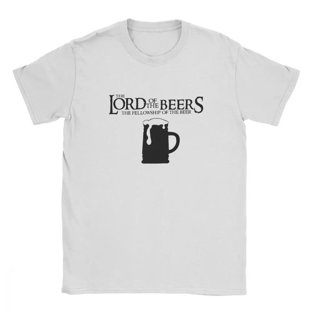 Lord Of The Beers frentice Beer T рубашки мужские хлопковые Забавные футболки с юмором для