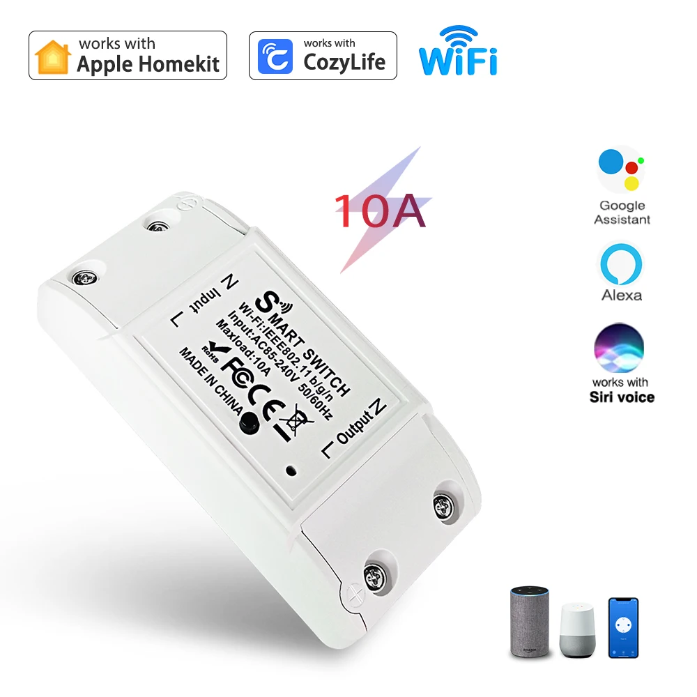 Умный выключатель Wi-Fi Homekit универсальный сделай сам с дистанционным управлением