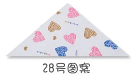 1 шт. нагрудники для малышей Smock Infant Burp Cloths мультфильм слюнявчик полотенце детские принадлежности для еды мягкие детские вещи - Цвет: 28