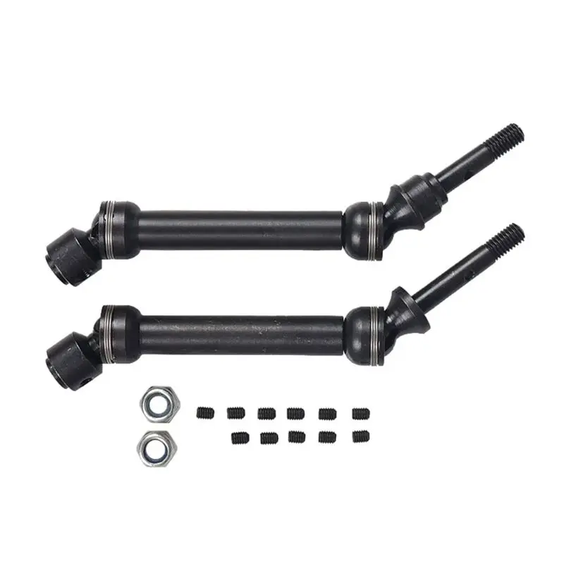 

2 Pcs Alloy Front and Rear Universal Drive Shaft CVD for Slash 1/10 RC Car Spare Parts
