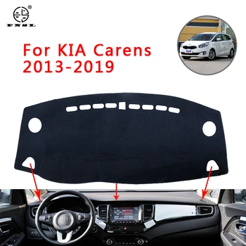 

PNSL Car Dashboard Cover Dash Mat Dash Pad Carpet For KIA Carens 2013-2019 Sun protection anti - slip anti - uv