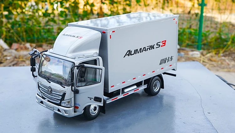Редкие оригинальные 1:24 литья под давлением Foton Aumark S3 85 фургон Тип Грузовик литья под давлением игрушечная модель для коллекции