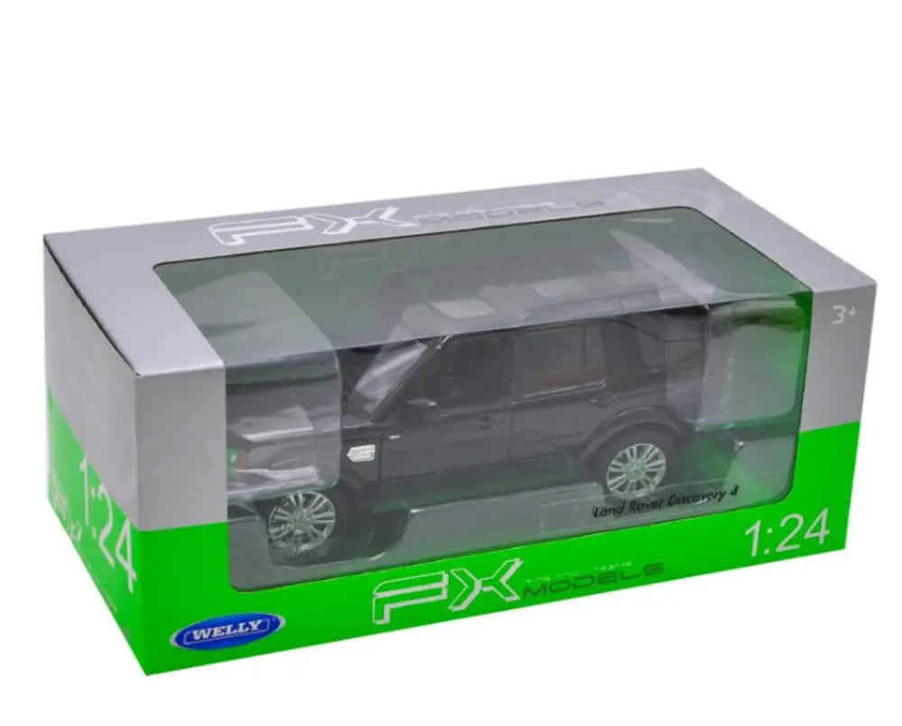 Welly 1/124 1:24 Land Rover Discovery 4 внедорожник автомобиль литье под давлением дисплей Модель игрушки на день рождения для детей мальчиков и девочек