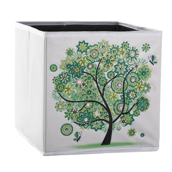 

Office Sundries Make Up Container Boxes DIY Diamond Painting Style Storage Box Desktop Holder Sundries Organizer Bins