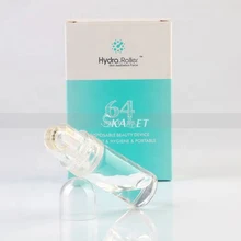 Гидра ролик 64 титановые шпильки иглы мезо дерма иглы инструменты для гиалуроновой кислоты тонкой сенсорной системы Дерма штамп