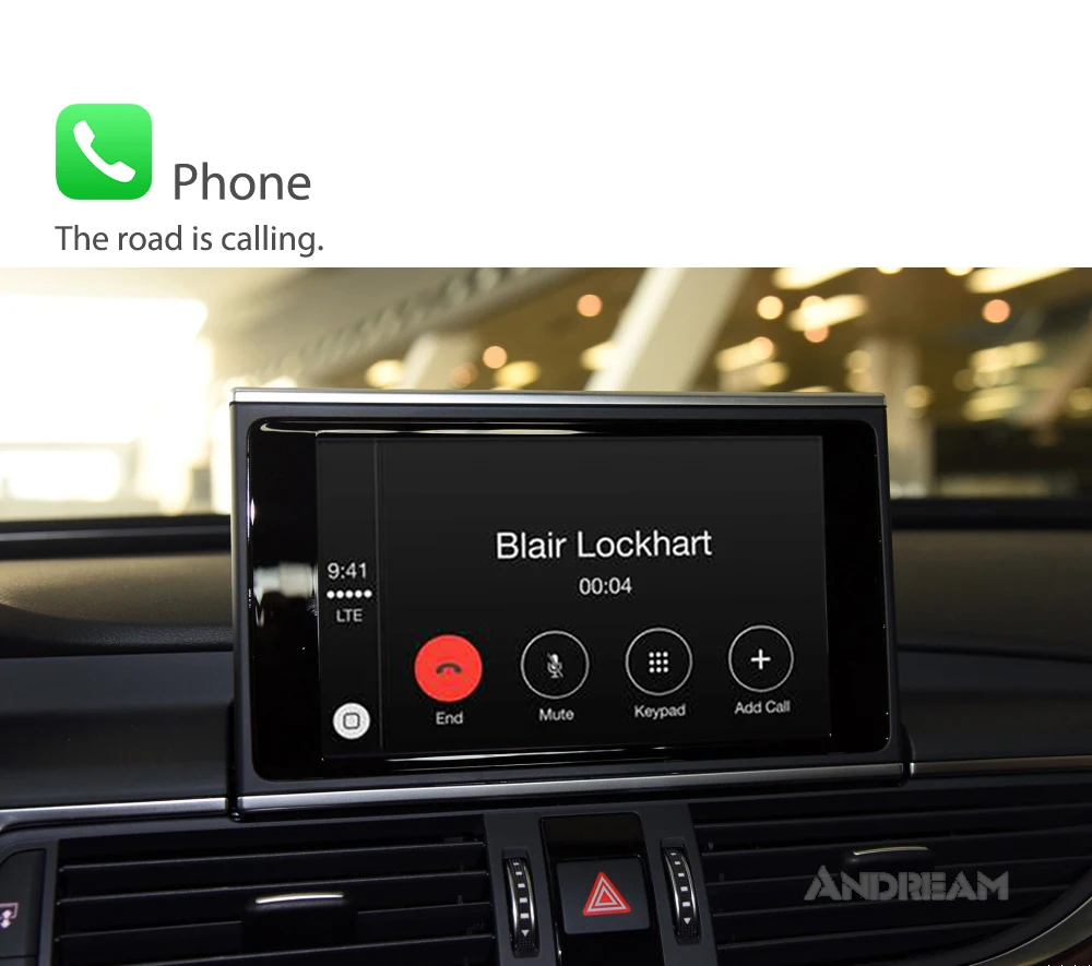 Беспроводной CarPlay AirPlay интерфейс коробка для AUDI B9 A5/S5/A4 OEM экран обновление MMI система камера заднего хода Siri Голосовое управление