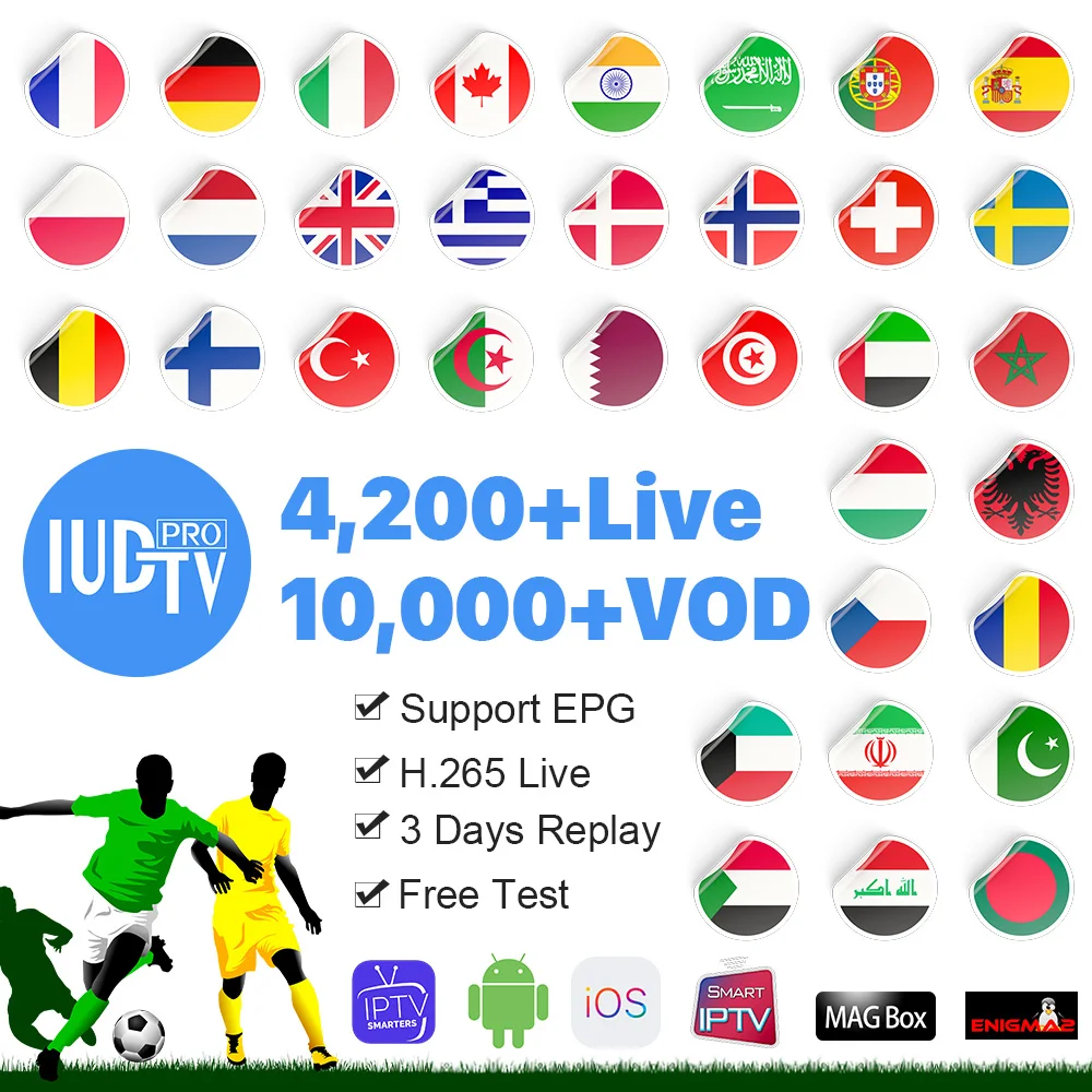 

Europe IPTV Spain Sweden Portugal IUDTV IPTV Subscription Germany IP TV Arabic Greece Turkey Italy IPTV Code M3U Mag EX-YU IP TV