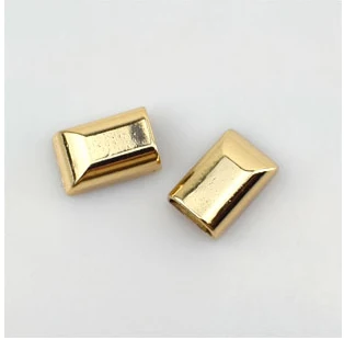 02lightgold 40 шт. сумка металлическая молния украшения концевые зажимы пряжки веревочный фиксатор шнура винты сумки ремни хвост застежка DIY Аппаратные аксессуары - Цвет: 02lightgold