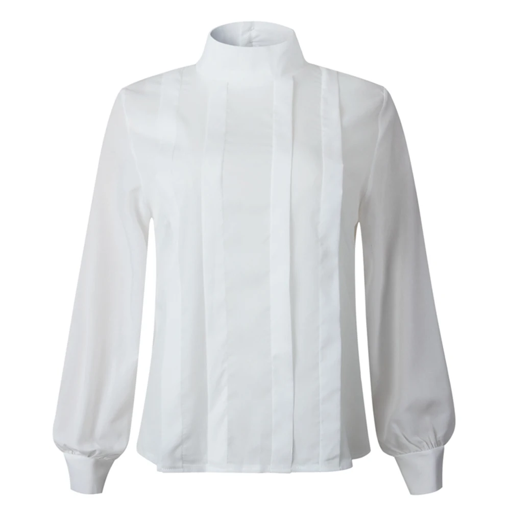 Новые женские блузки тонкий джемпер с длинными рукавами белая рубашка Повседневная рубашка блуза размера плюс XL