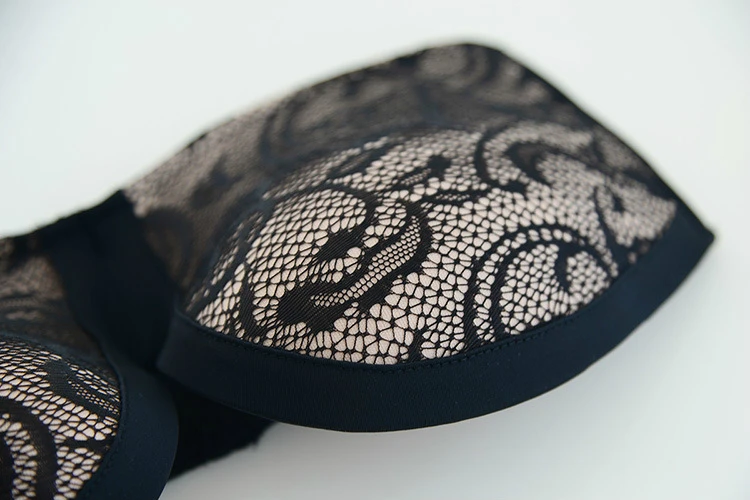 Сексуальные Бесшовные 1/2 чашки Bralette Элегантные без бретелек Невидимые бюстгальтеры для женщин кружева пуш-ап белье с открытой спиной женское нижнее белье