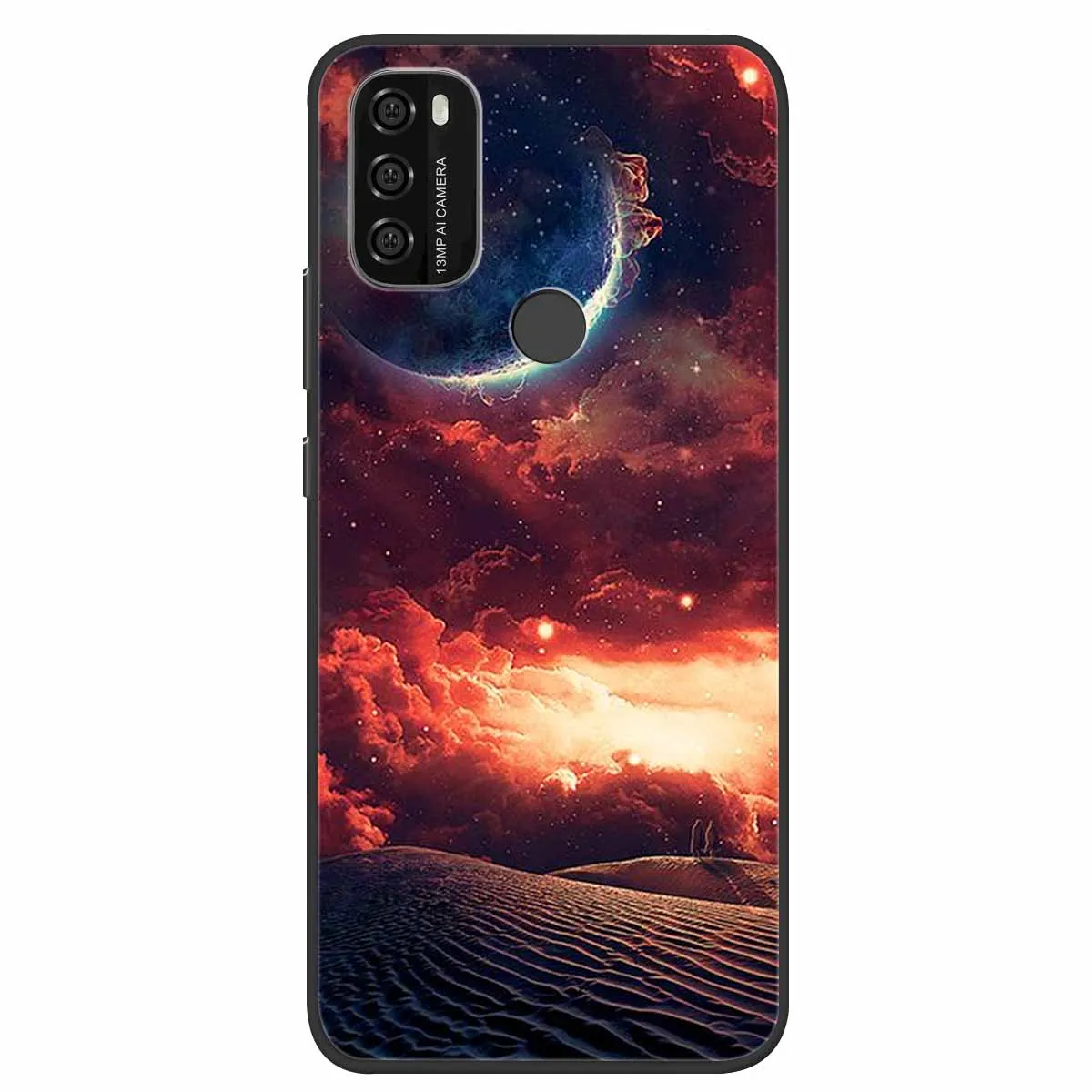 For Blackview A70 Case Luxury Bumper Silicone TPU Soft Cover Phone Case For Blackview A 70 Shockproof Cute Case Fundas Coque neck pouch for phone