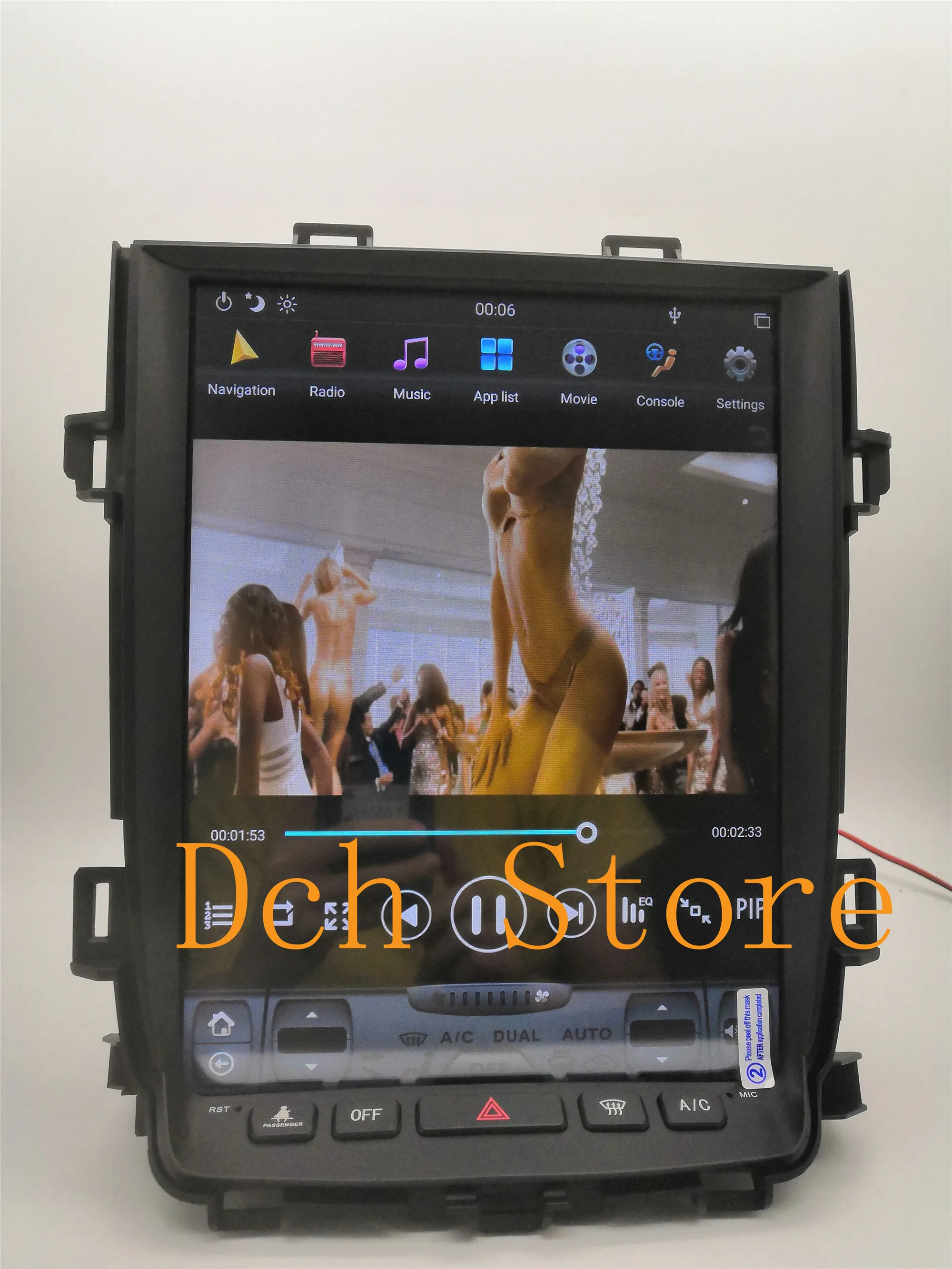 12,1 дюймов вертикальный tesla стиль Android 8,1 автомобильный dvd-плеер gps для Toyota Alphard Vellfire 20 серии 2010 2011 2012 2013 px6
