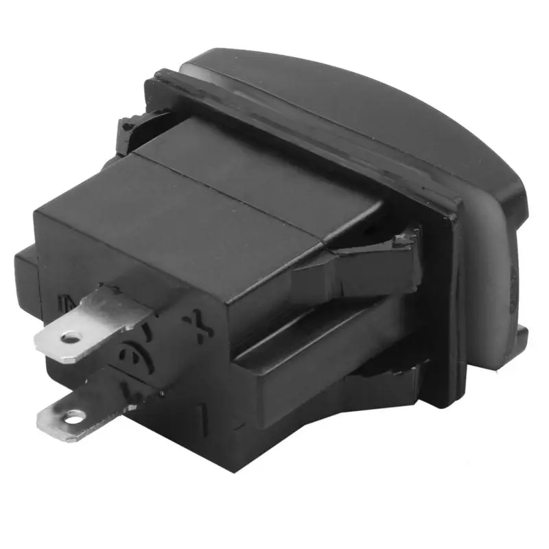 12V 24V автомобильный аксессуар для лодки СВЕТОДИОДНЫЙ двойной USB зарядное