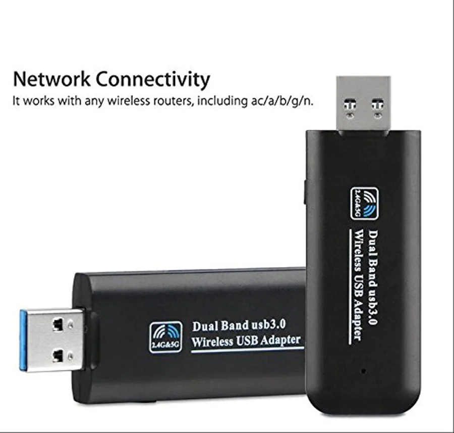 1200 Мбит/с USB3.0 Wifi адаптер AC1200 двухдиапазонный 2,4 ГГц/300 Мбит/с 5 ГГц/867 Мбит/с 802,11 ac/a/b/g/n Wi-Fi ключ