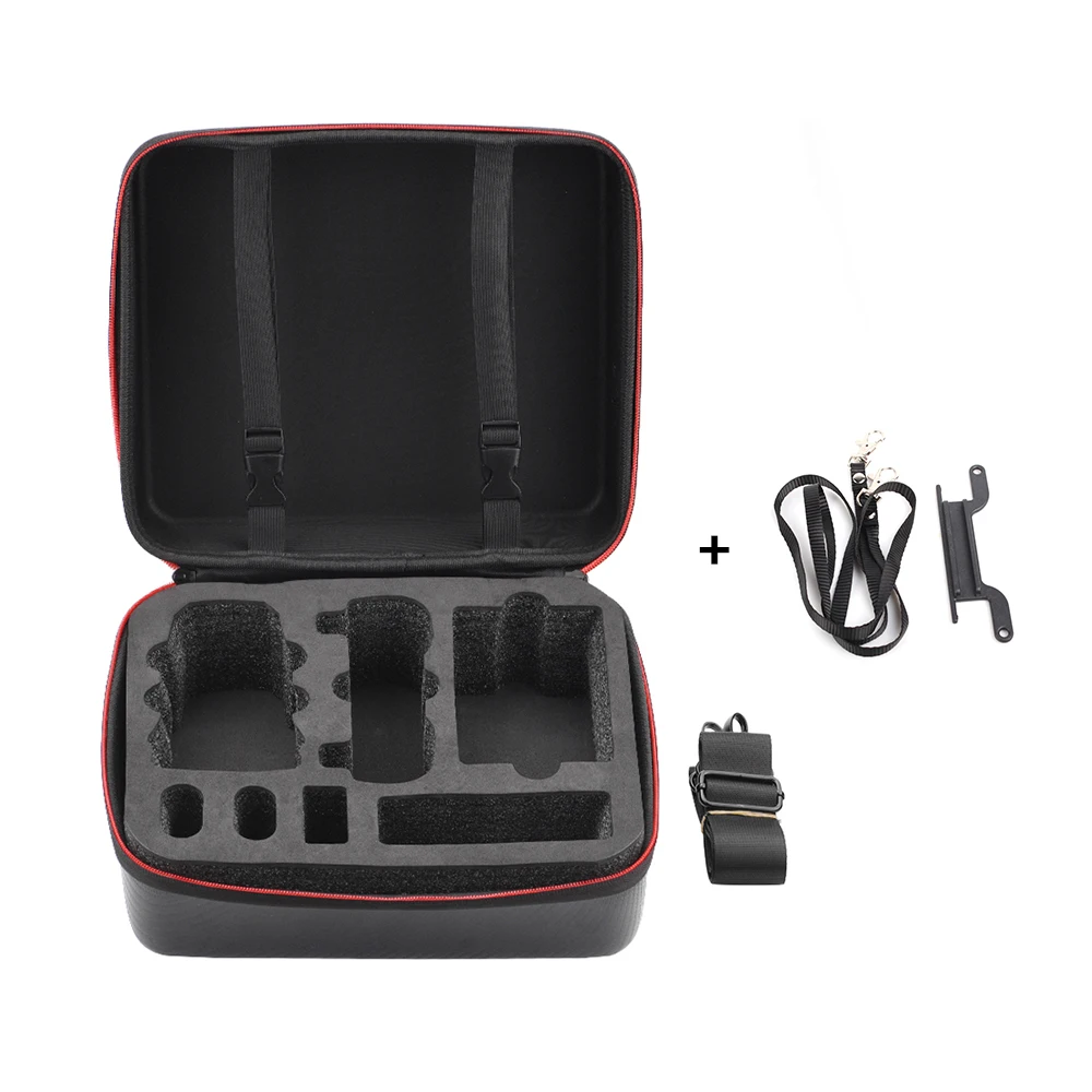 Для DJI Mavic мини сумка для хранения из нейлона PU Hardshell Box сумки на плечо для DJi Mavic Мини Портативная посылка чехол для переноски аксессуар - Цвет: Type B PU