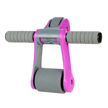 

Folding Abdominal Wheel Ab Roller with Mat Muscle Training Gym Exercise Fitness Equipment