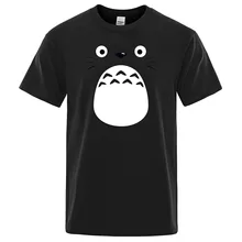 Футболка с японским аниме «Унесенные призраками», футболки с Тоторо, Хаяо Миядзаки, одежда с героями мультфильмов, Studio Ghibli, футболка для мужчин, Harajuku, топы, футболки