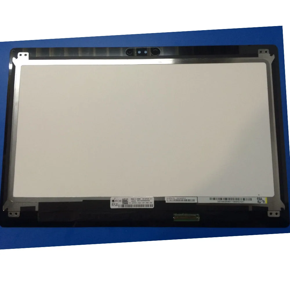 13," для DELL Inspiron 13 5368 5378 p69g ЖК-экран+ сенсорный дигитайзер в сборе+ рамка B133HAB01.0 NV133FHM протестирована класс A