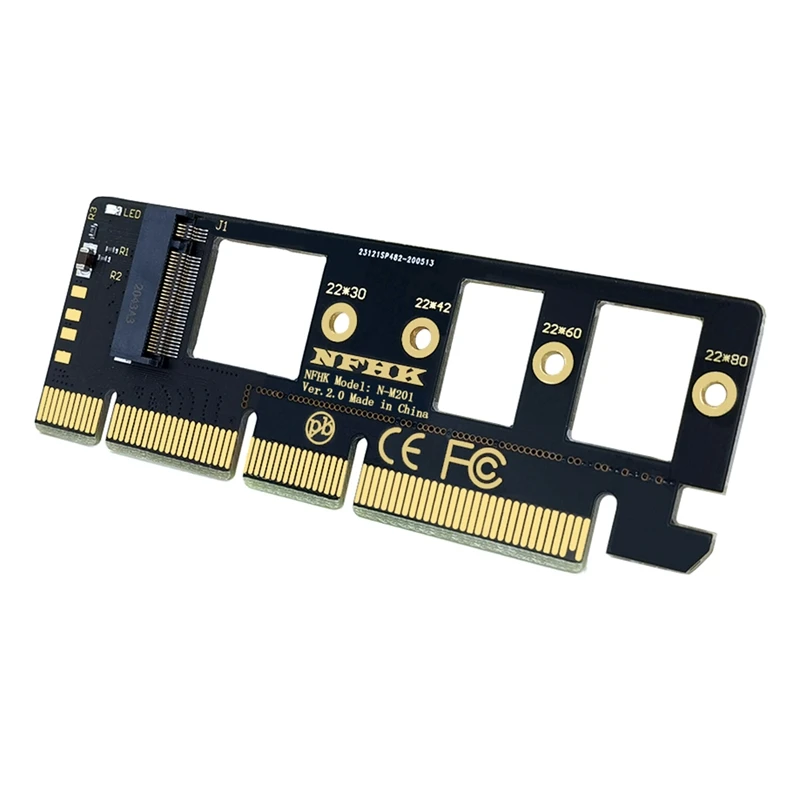 デスクトップ拡張カード M 2 Nvme Ssd To Pcie 3 0 X16 X8 X4 2230 2242 2260サイズのssdアダプターカード 2280 Tool Parts Aliexpress