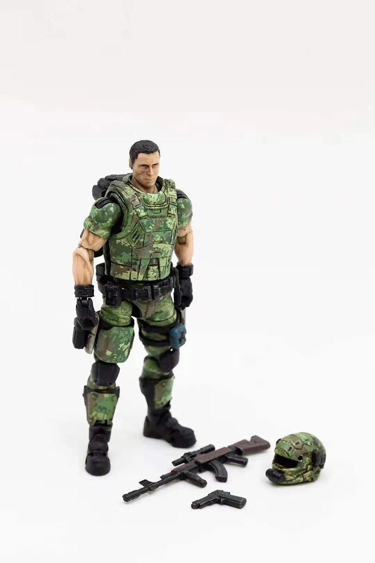  JOYTOY 1/18 action figures Russian army camouflage uniform military soldier figure model toys colle