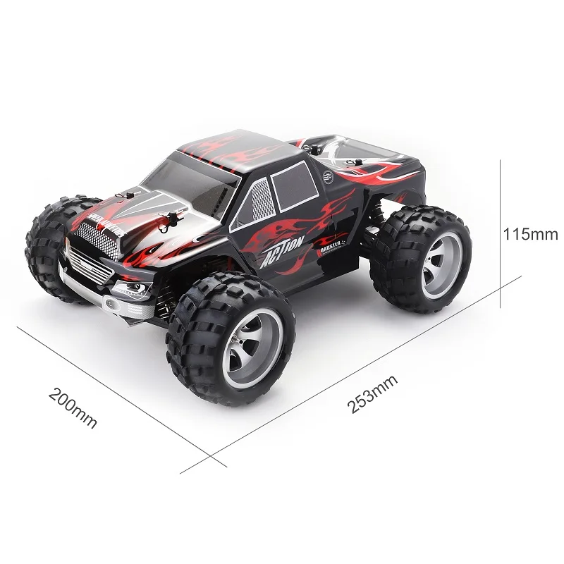 Billige RC Auto WLtoys A979 1 18 4WD Racing Auto Fernbedienung Off Road Rennen Auto 2,4 GHz Fernbedienung Radio gesteuert hohe Geschwindigkeit Truck Buggy