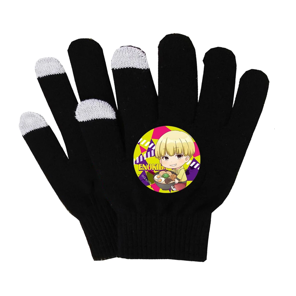 Аниме Hakata Tonkotsu Ramens перчатки унисекс Finger хлопковые теплые перчатки нескользящие перчатки для сенсорного экрана перчатки для пальцев