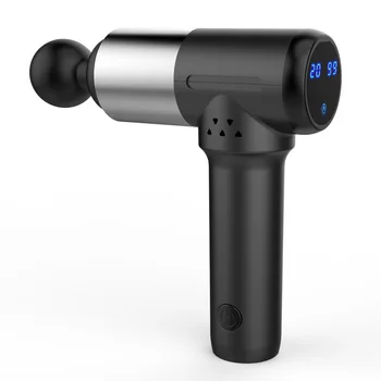 

Mini Household Massager Electric Impact Grab Massage Gun Brushless Fascia Gun Massager Physiotherapy Massage With 6 Gears Heads