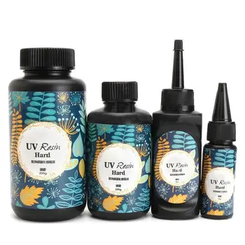 

10/15/25/60/100/200g DIY Tools UV Ultraviolet Resin Gel Curing Quick-drying Non-toxic Transparent Sunlight Activated Hard