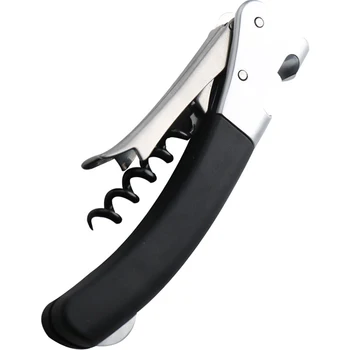 

Black Stainless Bottle Opener Wine Multi Function Beer Bottle Opener Household Personalized Abridor Garrafa Kitchen Tools EF50BO