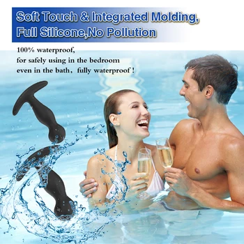 Silicone Anal Plug Sex toys for Men Women Prostate Massager Dildo for Anal Butt plug Small Mid Large Intimate goods for Adults 5
