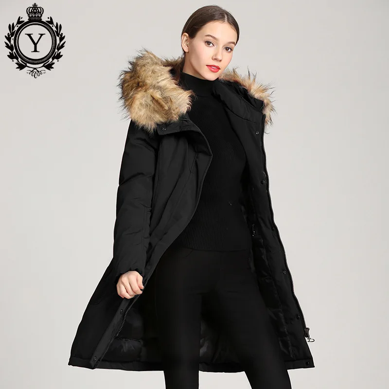 

Cotton-padded Clothes Women's 2019 Winter New Products Women's Long Cotton Coat Da Mao ling hou Warm down Feather Cotton Jacket