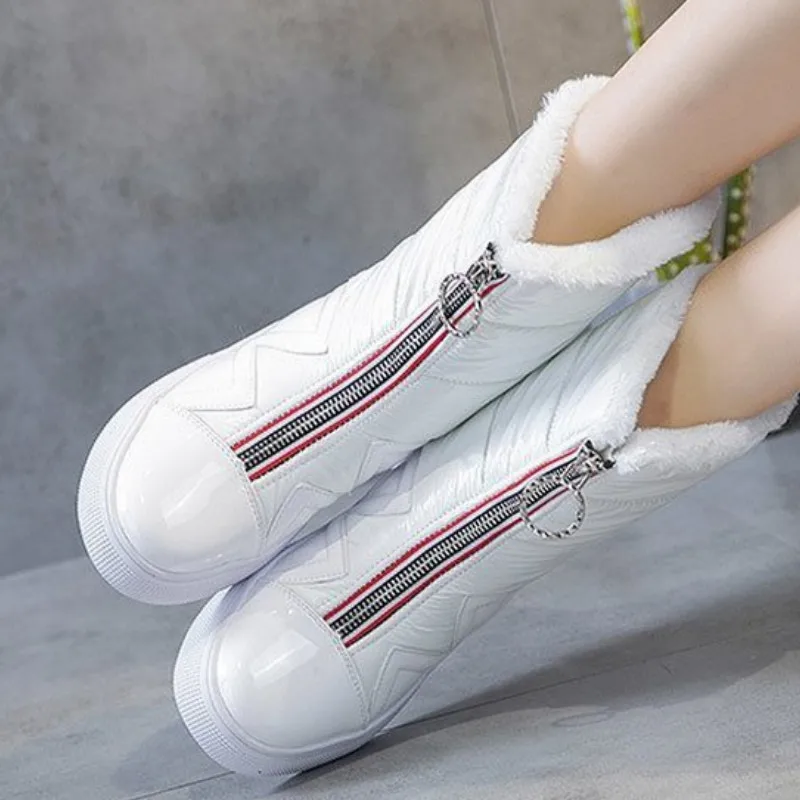 

Women snow boots platform winter boots thick plush waterproof non-slip boots women winter shoes botas mujer Chaussure U11-10