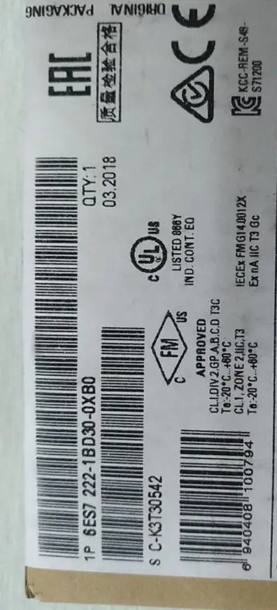 S7-1200PLC 4-точечный переключатель выходного сигнала доска 6ES7222-1BD30-0XB0 | Инструменты