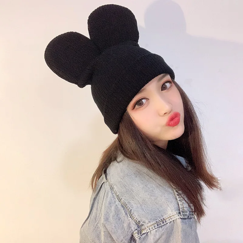 Warm Beanie Knitted Hat Fashion 