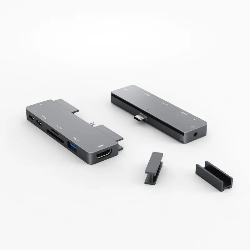 Новая многофункциональная док станция 7 в 1 USB 3 концентратор 0 разветвитель
