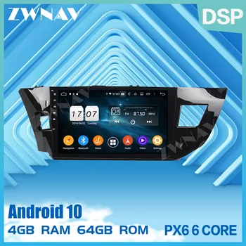 

2 din PX6 IPS screen Android 10.0 Car Multimedia player For Toyota Levin 2013 2014 2015 BT radio audio stereo GPS navi head unit