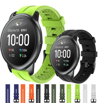 

For Xiaomi haylou solar lS05 strap silicone watchband sports replacement wrist strap for Xiaomi haylou solar lS05 bracelet band