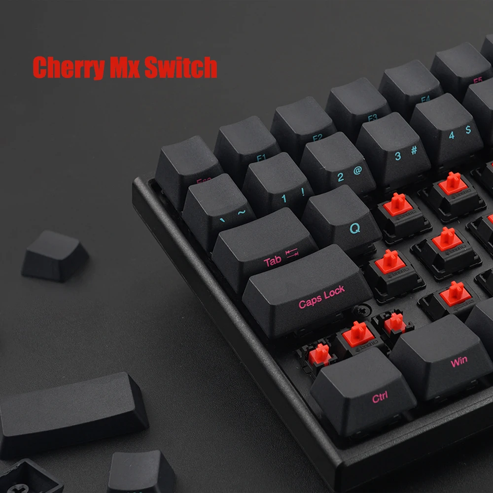 AKKO 3084 Механическая игровая клавиатура Cherry MX Switch Compact 84 клавиши 85% PBT type-C USB порт легко брать