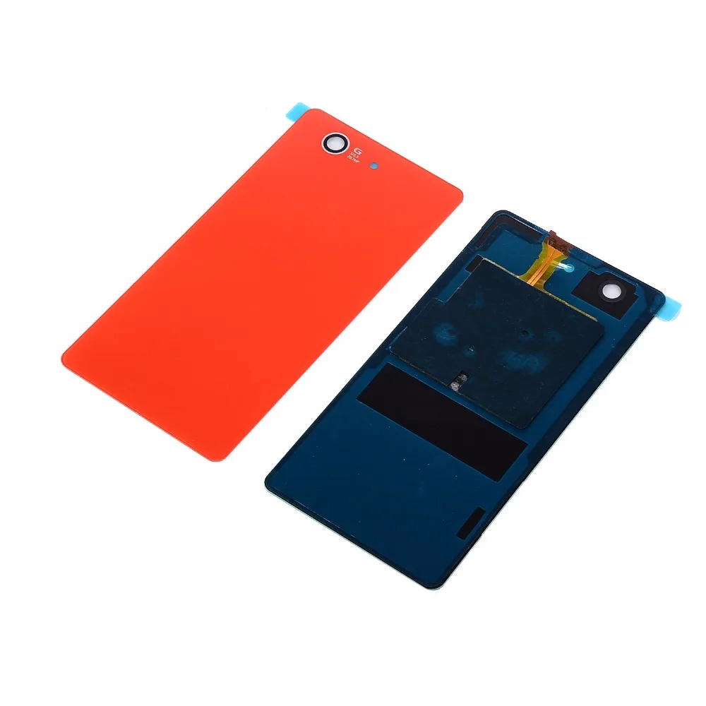 Для Sony Xperia Z3 Compact Mini M55w Задняя стеклянная крышка батареи Z3 Mini D5803 D5833 Задняя стеклянная крышка корпуса& NFC
