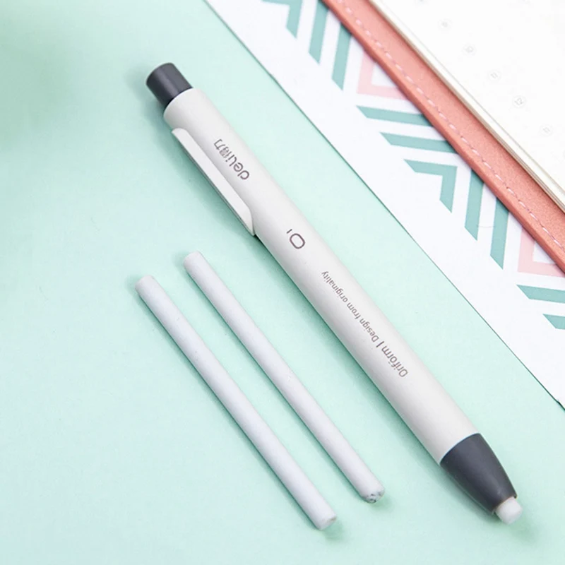 Easily Press The Rubber Student With A Stationery Creative Automatic Retractable Pen Eraser Clean Art Painting Supplies