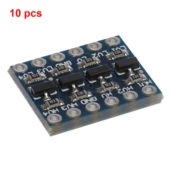 

10pcs 4 Channel Logic Level Convert Accessories IIC I2C Integrated Circuit Practical Mini 5V To 3.3V Bi Directional Module