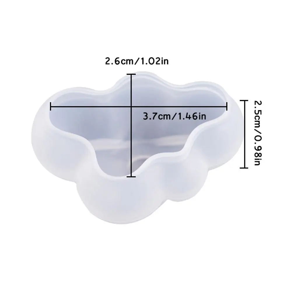 Silicone Mold Handicraft Cloud Mold DIY Baking Tools for Cake Fondant Chocolate Making Foldable Candy Mold