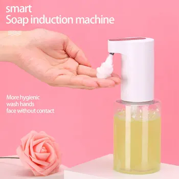 

150ml Automatic Liquid Soap Dispenser Smart Sensor Touchless ABS Electroplated Sanitizer Dispensador for Kitchen Bathroom