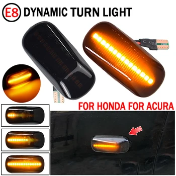

Led Dynamic Side Marker Turn Signal Light Amber Sequential Blinker Light For HONDA Civic Acura Integra S2000 Acura RSX DC5 NSX