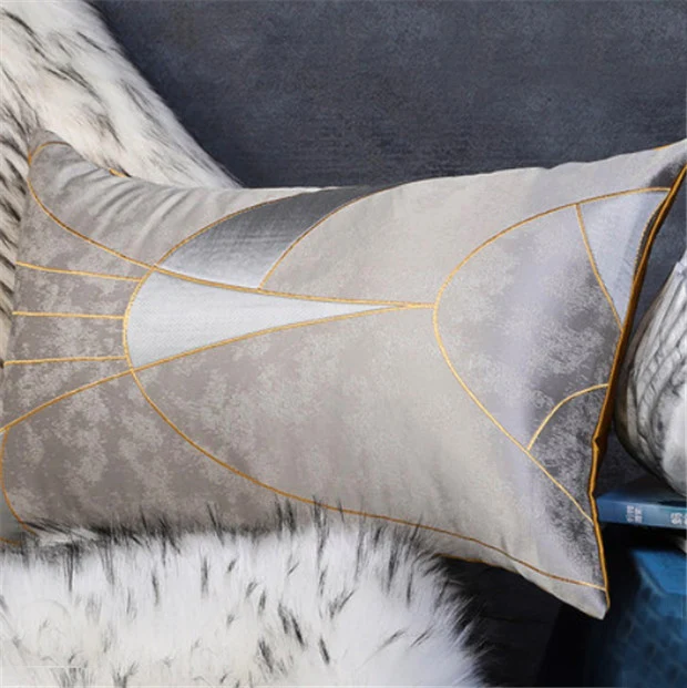 Style 7 Жаккард с геометрическим узором наволочка Cojines Decorativos Para диванные декоративные подушки дома De Coussin наволочки - Цвет: Style 7