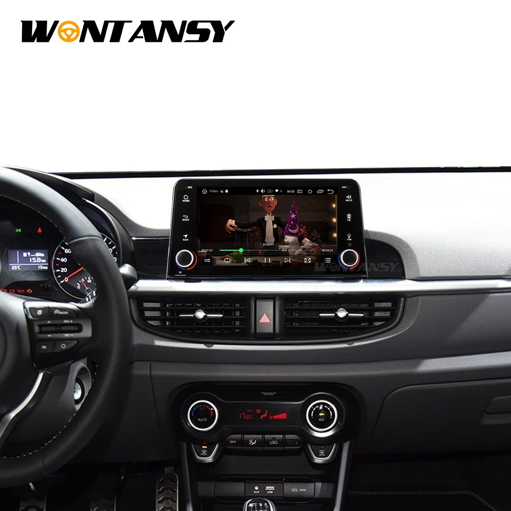 Android 9,0 PX30 автомобильный dvd для Kia Picanto gps навигация автомобильный dvd мультимедийный плеер Видео Радио плеер