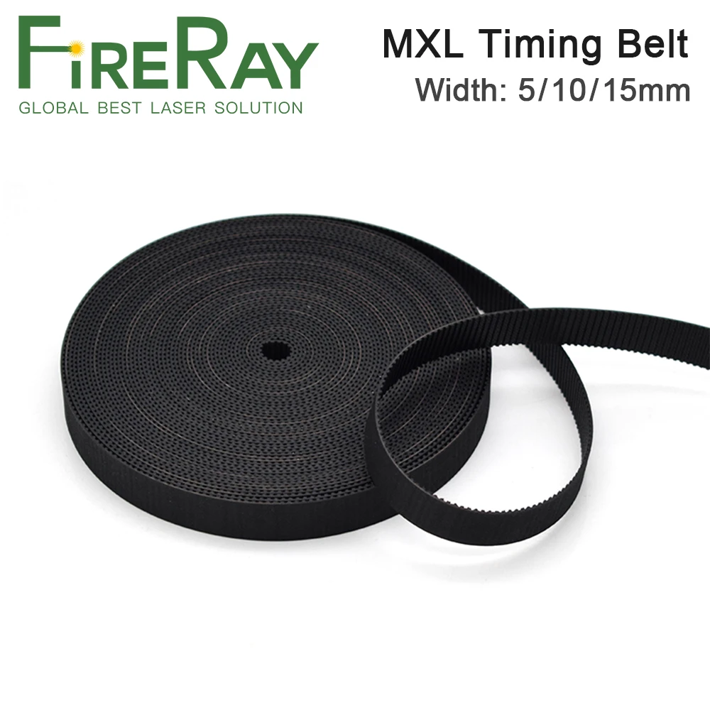 Ремень ГРМ FireRay MXL с открытым концом Резиновая лента передачи для лазерной