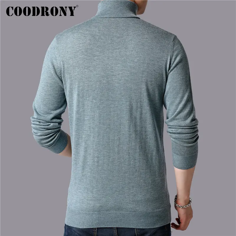 COODRONY Brand Thick Warm Turtleneck Sweaters Winter Sweater Men Cotton Pull Homme Pullover Men Clothes 2019 Jersey Hombre 91126 COODRONY Brand Thick Warm Turtleneck Sweaters Winter Sweater Men Cotton Pull Homme Pullover Men Clothes 2019 Jersey Hombre 91126