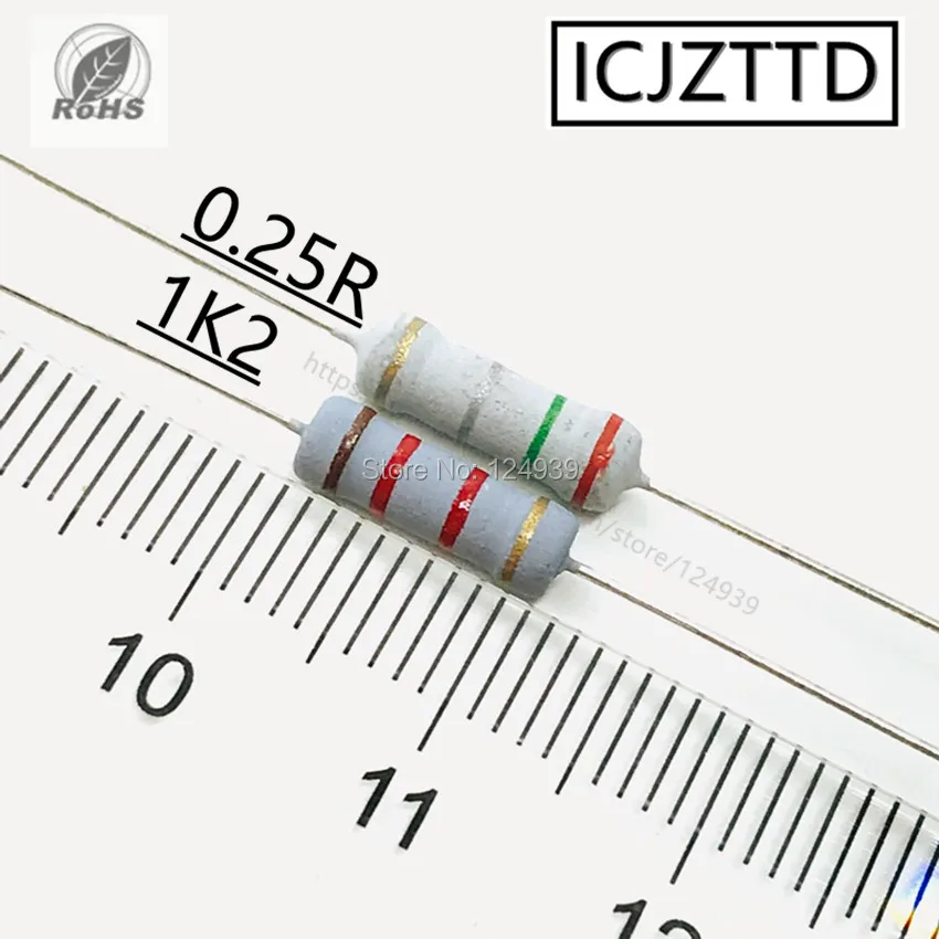 10 шт. 0 5 Вт 5% 1/2 1 углеродная пленка 8 2 м 9 6M2 6M8 7M5 8M2 9M1 10MR 1E 1R 1.2E 1.5E 1.8E 2E 2E2 2E4 0E25 0.25R