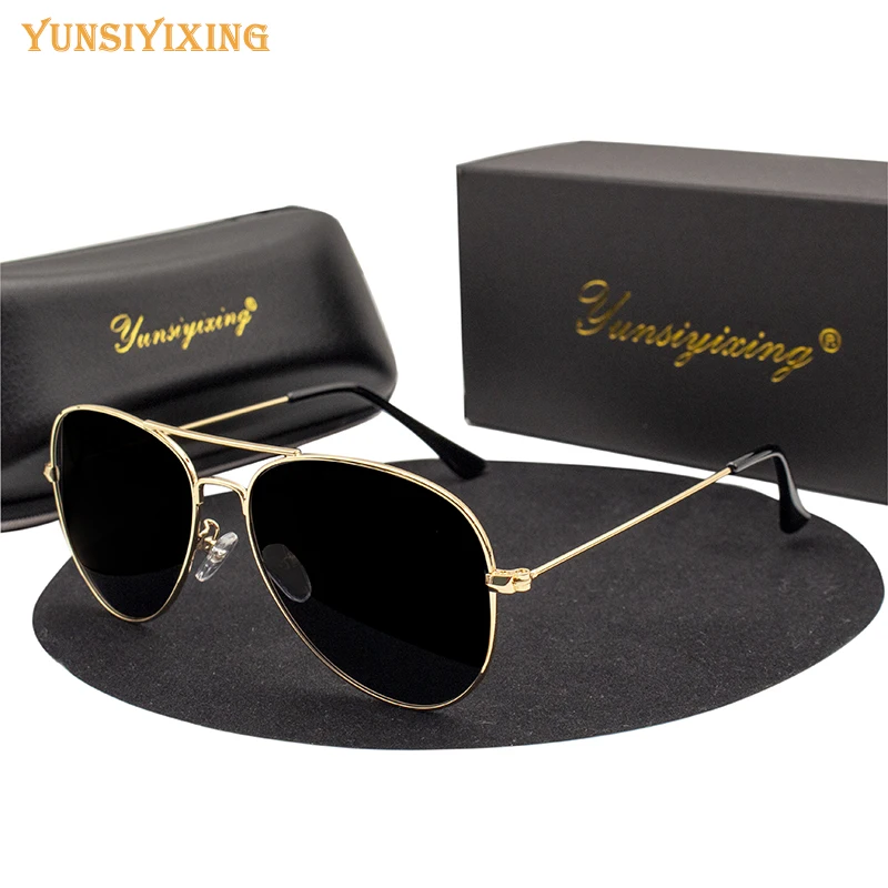 

YUNSIYIXING New Design sunglasses women Alloy Frame HD Polarized Sun glasses For Men UV400 Protection gafas de sol hombre YS3025